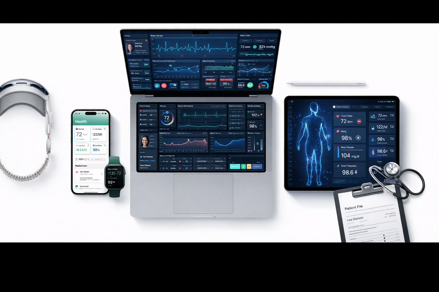 Patient file and health devices